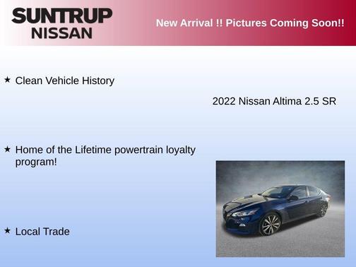 2022 Nissan Altima 2.5 SR