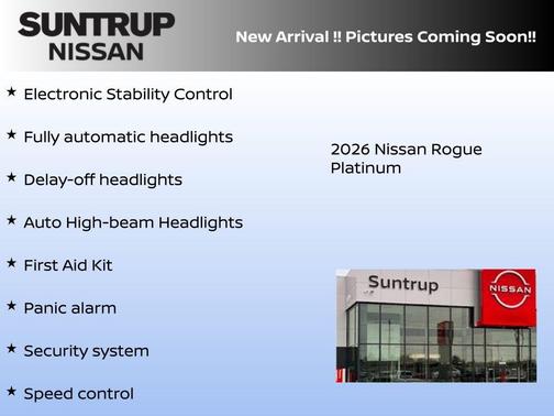 2026 Nissan Rogue Platinum