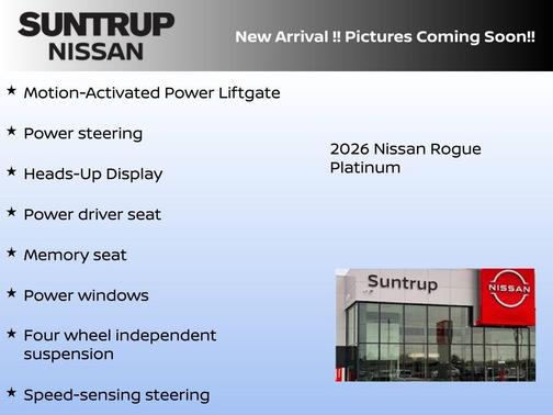 2026 Nissan Rogue Platinum