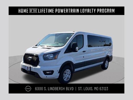 Oxford White 2025 Ford Transit-350 XLT