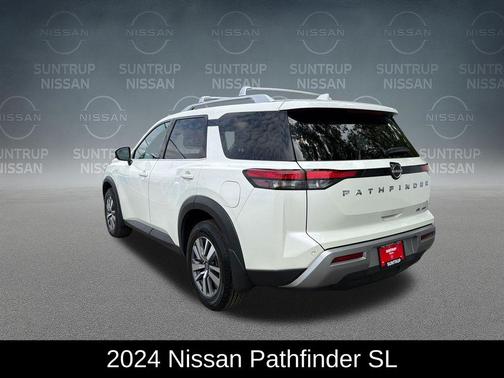 White 2024 Nissan Pathfinder SL