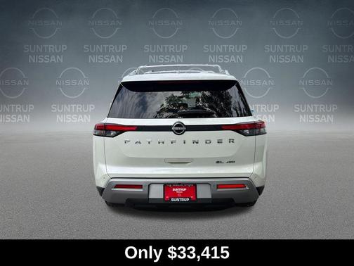 White 2024 Nissan Pathfinder SL