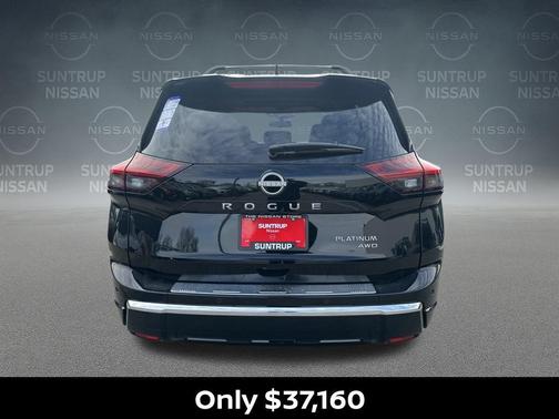 Black 2026 Nissan Rogue Platinum