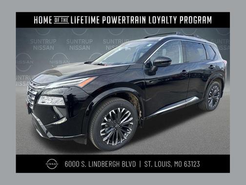 Black 2026 Nissan Rogue Platinum