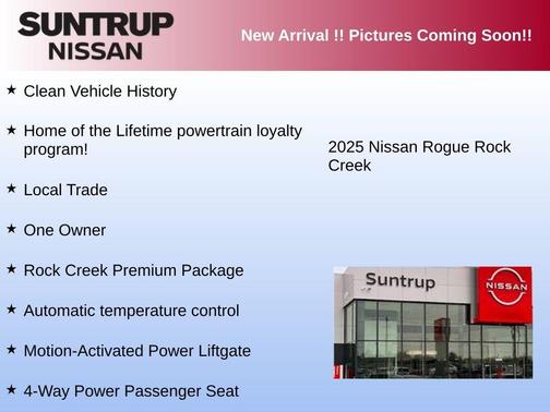 2025 Nissan Rogue Rock Creek