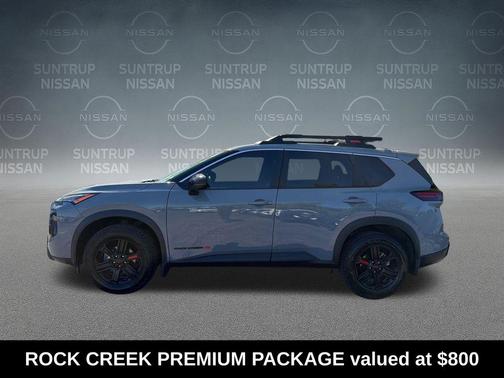 Boulder Gray Metallic 2025 Nissan Rogue Rock Creek