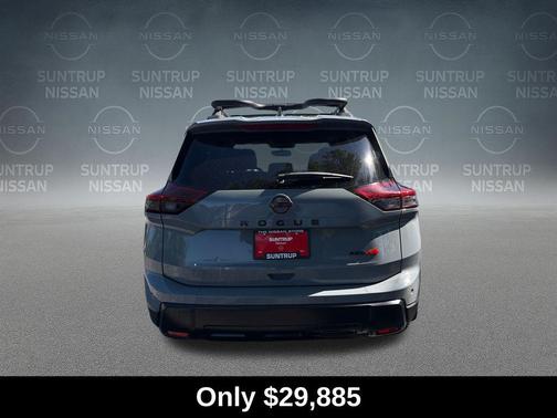 Boulder Gray Metallic 2025 Nissan Rogue Rock Creek