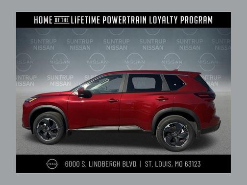 Scarlet Ember 2026 Nissan Rogue SV