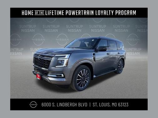 Gun Metallic 2026 Nissan Armada Platinum Reserve