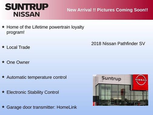 2018 Nissan Pathfinder SV