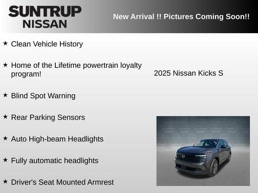 2025 Nissan Kicks S