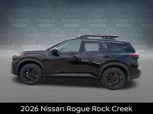 Black 2026 Nissan Rogue Rock Creek
