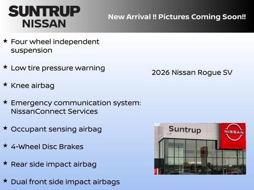 2026 Nissan Rogue SV