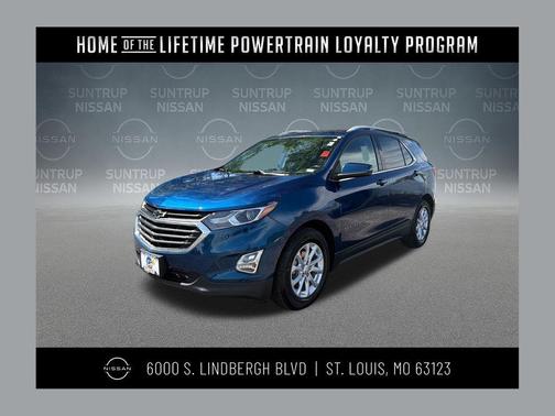 Pacific Blue Metallic 2019 Chevrolet Equinox 1LT