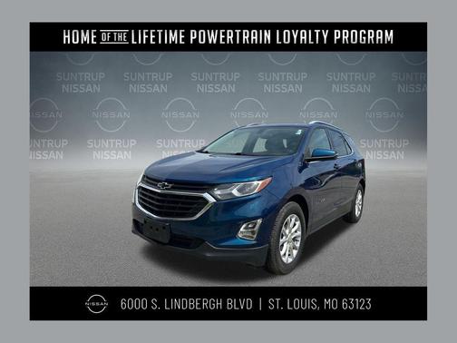 Pacific Blue Metallic 2019 Chevrolet Equinox 1LT