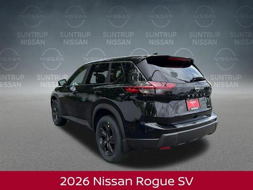 Black 2026 Nissan Rogue SV