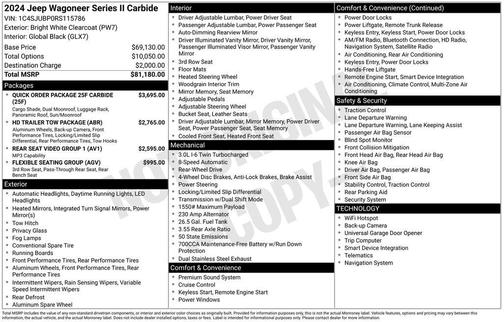 2024 Jeep Wagoneer Series II