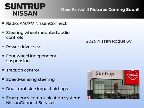 2026 Nissan Rogue SV