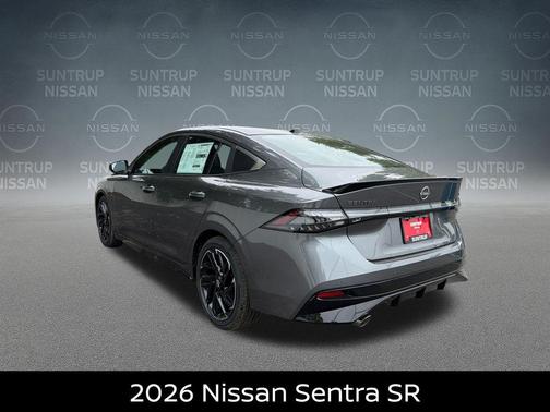 Gun Metallic 2026 Nissan Sentra SR