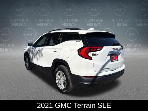 Summit White 2021 GMC Terrain SLE