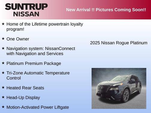 2025 Nissan Rogue Platinum