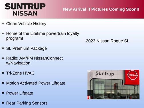 Black 2023 Nissan Rogue SL