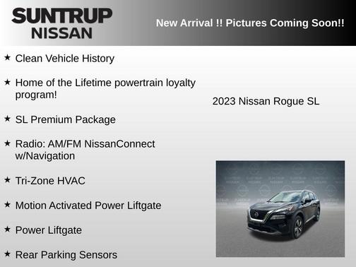 Black 2023 Nissan Rogue SL