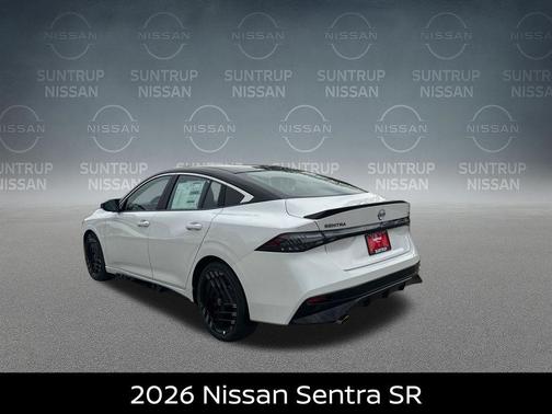 White 2026 Nissan Sentra SR