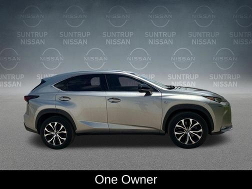 Silver 2015 Lexus NX 200t F Sport