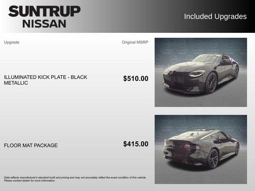 Black Diamond Pearl 2025 Nissan Z Performance