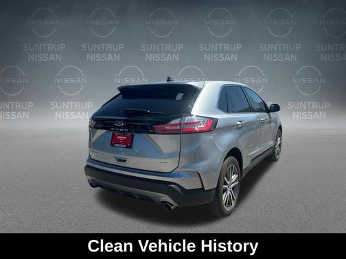 Silver Metallic 2023 Ford Edge Titanium