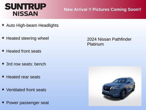 2024 Nissan Pathfinder Platinum