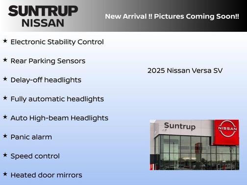 2025 Nissan Versa 1.6 SV