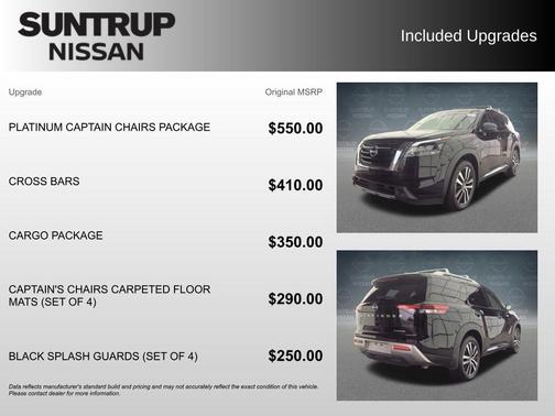 Black 2024 Nissan Pathfinder Platinum