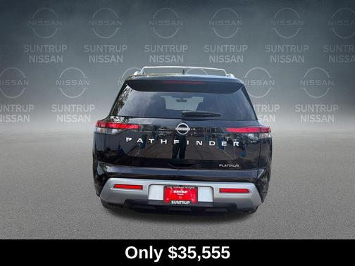 Black 2024 Nissan Pathfinder Platinum