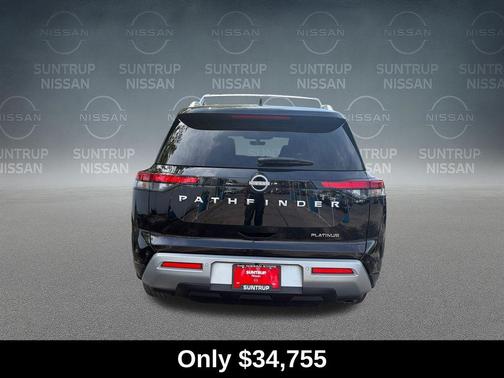 Black 2024 Nissan Pathfinder Platinum