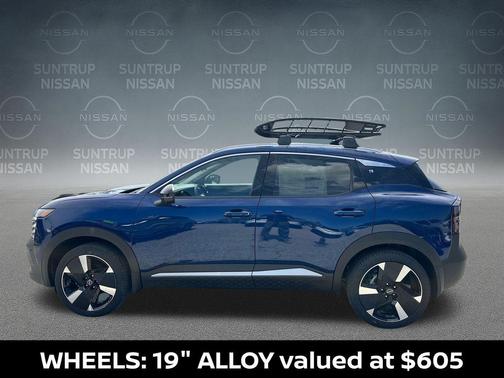 Deep Blue Pearl 2026 Nissan Kicks SR