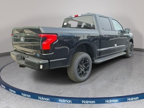 Agate Black Metallic 2025 Ford F-150 Lightning XLT