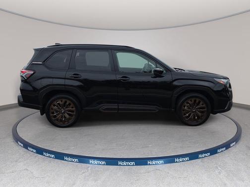 Crystal Black Silica 2025 Subaru Forester Hybrid Sport