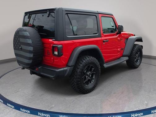 Firecracker Red Clearcoat 2025 Jeep Wrangler Willys