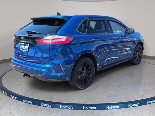 Atlas Blue Metallic 2023 Ford Edge ST Line