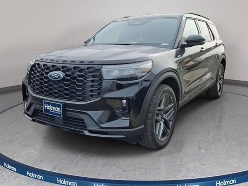 Agate Black Metallic 2026 Ford Explorer ST-Line