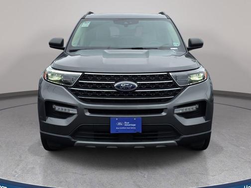 Carbonized Gray Metallic 2021 Ford Explorer XLT