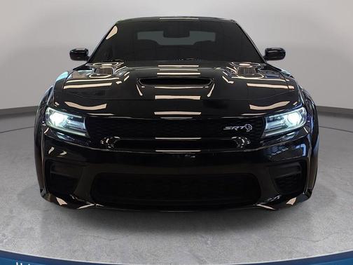 Pitch Black Clearcoat 2021 Dodge Charger SRT Hellcat