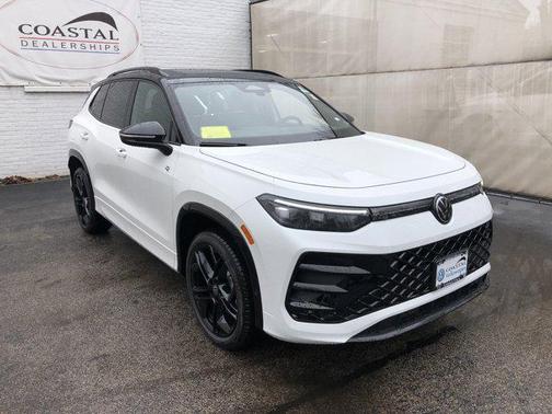 Opal White W/Deep Black Roof 2026 Volkswagen Tiguan 2.0T SE R-Line Black 4MOTION