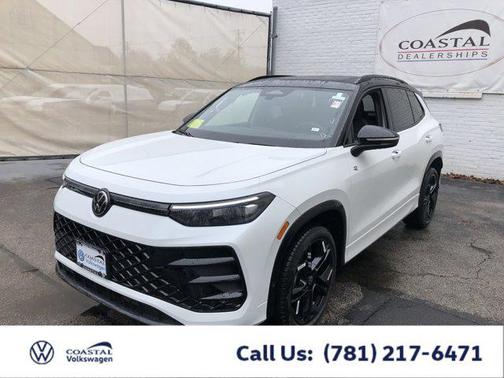 Opal White W/Deep Black Roof 2026 Volkswagen Tiguan 2.0T SE R-Line Black 4MOTION