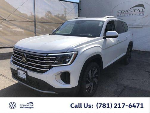 opal white pearl 2026 Volkswagen Atlas 2.0T SEL