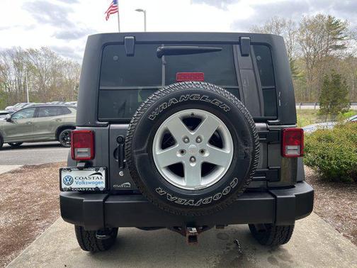 Granite Crystal Metallic Clearcoat 2016 Jeep Wrangler Unlimited Sport