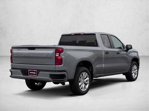 Sterling Gray Metallic 2026 Chevrolet Silverado 1500 Custom