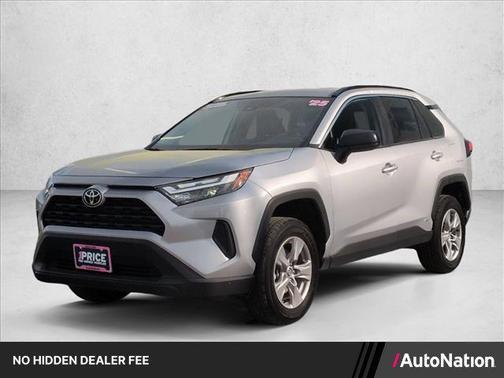Silver Sky Metallic 2025 Toyota RAV4 Hybrid LE